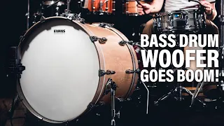 Passive Resonator Bass Drum Woofer Hack | Season Four, Episode 16