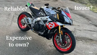 How much my Aprilia Tuono V4 has cost me..