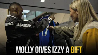 Molly 'Meatball' McCann gives Israel Adesanya a Gift and Flexes Rolex | UFC 281