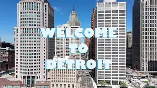 Welcome To Detroit, NFL Draft Attendees! 4K Drone