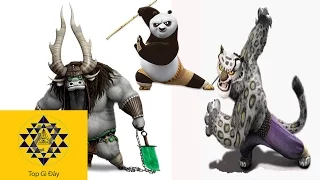 Top 5 Nhân Vật Phản Diện Trong Phim KungFu Panda #KungFuPanda #top5