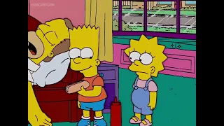 Homer eats his “Hot Dog”