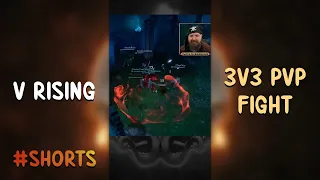 3V3 PVP FIGHT • V Rising #Shorts