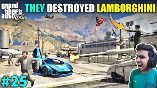 I LOST MY LAMBORGHINI TO SAVE HIM  GTA V GAMEPLAY #25 480p