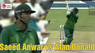 Saeed Anwar hit 2 sixes of Alan Donald  @ Cape Town 1998