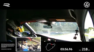 VW Golf R „20 Years” Nürburgring record - Onboard lap