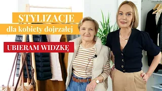 ☄️Jak ubrać się w dojrzałym wieku❓Stylizacje dla niskich kobiet. Ubieram moją widzę ❤️