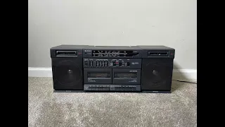 Hitachi TRK-W545HW Home Stereo Audio Boombox