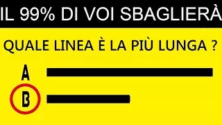 15 TEST CHE SBAGLIERAI DI SICURO