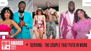 Gucci Mane & Keyshia Ka'oir Put In Work While Serving Major Couple Goals | BET Awards 2021