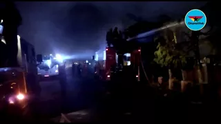 Fire outbreak at Adjiriganor