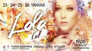 Afisha - Lola Yuldasheva "KEL" deb nomlangan konsert beradi