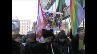 Митинг за честные выборы на Новом Арбате