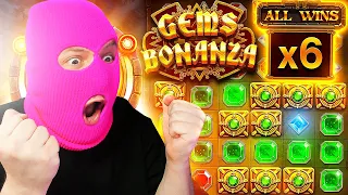 Making my BIGGEST PROFIT on GEMS BONANZA (STAKE PROMO CODE)