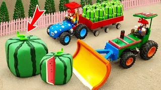 Top diy tractor making Shape for Fruits Technology | diy Grow & Harvest Watermelon Garden | HP Mini