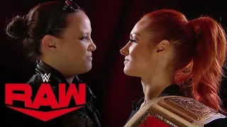 Shayna Baszler interrupts Becky Lynch’s interview: Raw, Nov. 4, 2019