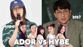 HYBE vs ADOR drama (easily explained)