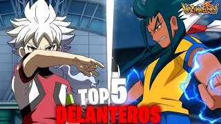 TOP 5 DELANTEROS de TODO INAZUMA ELEVEN