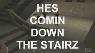 IT'S PAYNE, HE'S COMIN DOWN THE STAIRS
