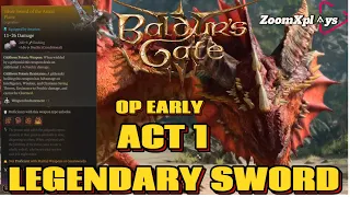 Baldur's Gate 3 - How to get Silver Sword of the Astral Plane in ACT 1 (EASY & FAST WAY)