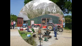 T) ABBEY HILL STEAM RALLY. ISLE OF WIGHT TRACTOR RUN CALBOURNE WATER MILL THREE OAKFORDS STEAM RALLY