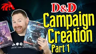 D&D Campaign Creation, Part 1 | Let's Talk Theory!