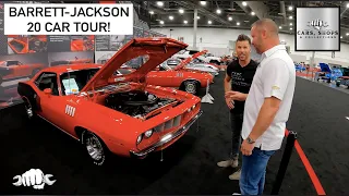 Barrett-Jackson 20 Car Tour!  'Cars, Shops & Collections' Episode 13