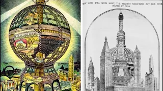 The 700 ft Friede Steel Sphere/Globe + New York Tunnels. Old and Rare photographs (39K Thank You)