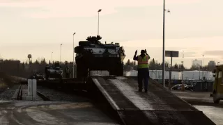 Totem Ocean Trailer Express Army Brigade Transport Video