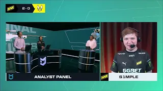 S1MPLE INTERVIEW AFTER QUALIFYING FOR ANTWERP 2022 MAJOR | CSGO