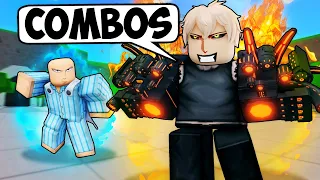 i Learned the BEST COMBOS for GENOS the MENACING CYBORG in Saitama Battlegrounds