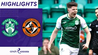 Hibernian 2-2 Dundee United | Kevin Nisbet Scores Superb Injury Time Equaliser  | cinch Premiership