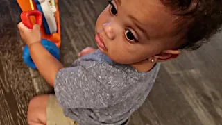 WE ARE CUTTING BABY KYRIE'S HAIR SOON | THE PRINCE FAMILY