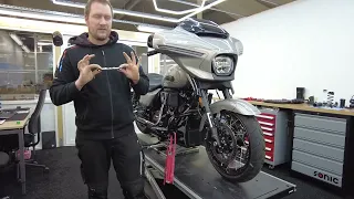 Death Wobble (Schlingern) bei Harley-Davidson beseitigen