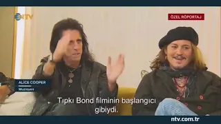 Johnny Depp & Alice Cooper shares BEST MOMENT IN TURKEY! Interview of Hollywood Vampires 2023 Tour