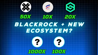 📈 Top 5 Coins - Base Ecosystem / 100x to 1000x / Alliance of Blackrock and Coinbase