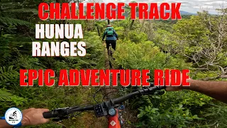 Challenge track, Hunua ranges. Turned into epic adventure.