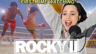 ROCKY 2's Fight Made My Eyes Launch OUT of My Face - First Time Watching