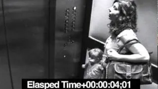 Trapped in an elevator with a toddler....for 41 seconds!