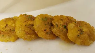 Tostones al ajillo