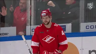 Akim Trishin first KHL goal