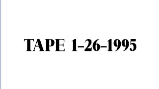 Tape 1-26-1995