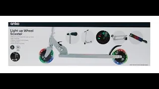 Unboxing Light Up Wheel Scooter By Desi Kiwi Family In New Zealand
