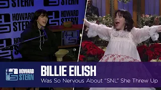 Billie Eilish Was So Nervous to Host “SNL” That She Threw Up