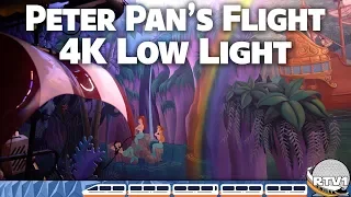 Peter Pan's Flight at Disneyland - Full Ride - 4K Ultra Low Light