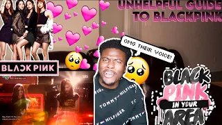 FIRST TIME REACTING TO (UN)HELPFUL GUIDE TO BLACKPINK!! (2019 VERSION) | REACTION