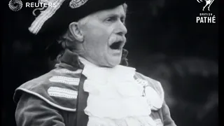 Town Crier competition at Hastings (1952)