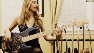 Anna Sentina - Bruno Mars - Locked Out Of Heaven [Bass Cover]