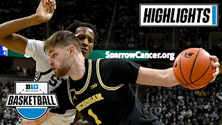 Michigan at Michigan State | Extended Highlights | Big Ten Men's Basketball | Jan. 29, 2022