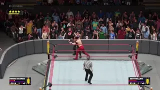 wwe 2k18 universe wwe extreme rules intercontinental title shinsuke nakamura vs seth rollins